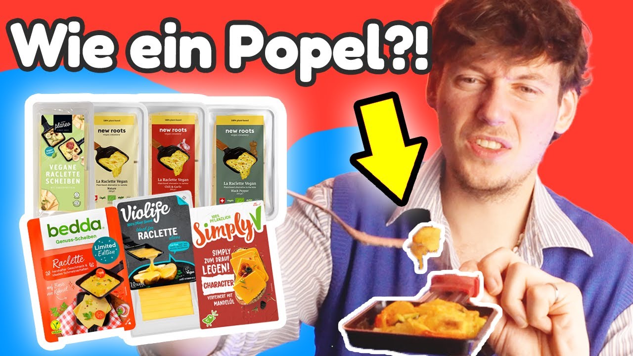 Der ultimative VEGANE Raclette Käse Test: 14 Sorten, ein Sieger!