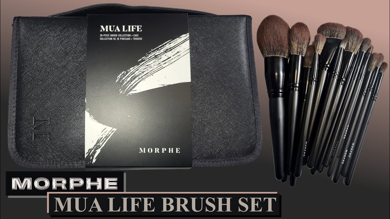 Relaxing Unboxing of Morphe MUA LIFE Brush Set