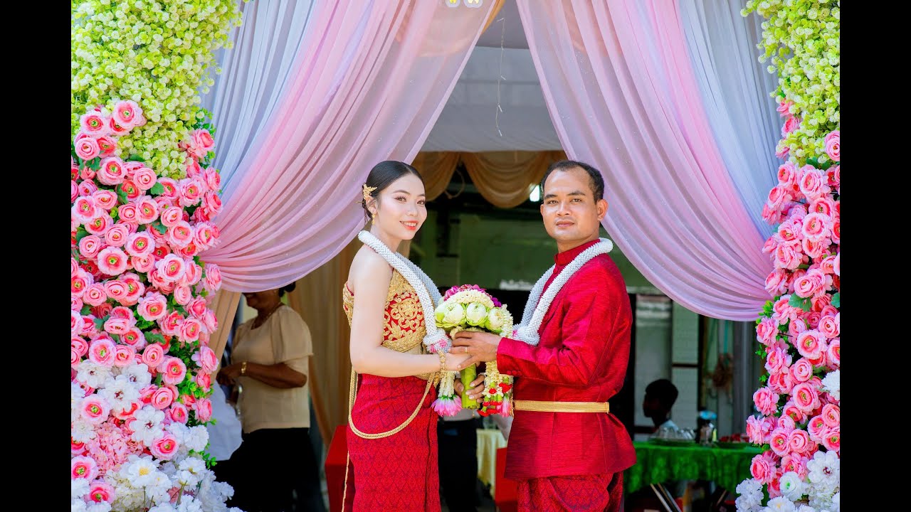 ថ្ងៃអាពាហ៍ពិពាហ៍ khmer wedding មិន្ទ ថៃ ណាវី  weding minh Thái NaQui f2