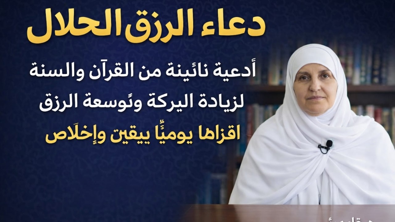 دعاء يجلب الرزق والبركة بإذن الله  تلاوة هادئة بصوت هيفاء يونس