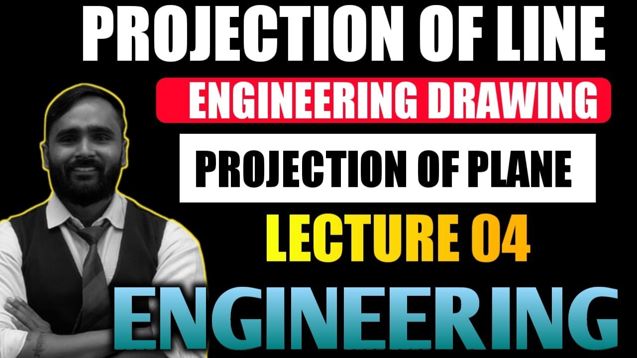 PROJECTION OF LINE|LECTURE 04|PROJECTION OF PLANE |PRADEEP GIRI SIR