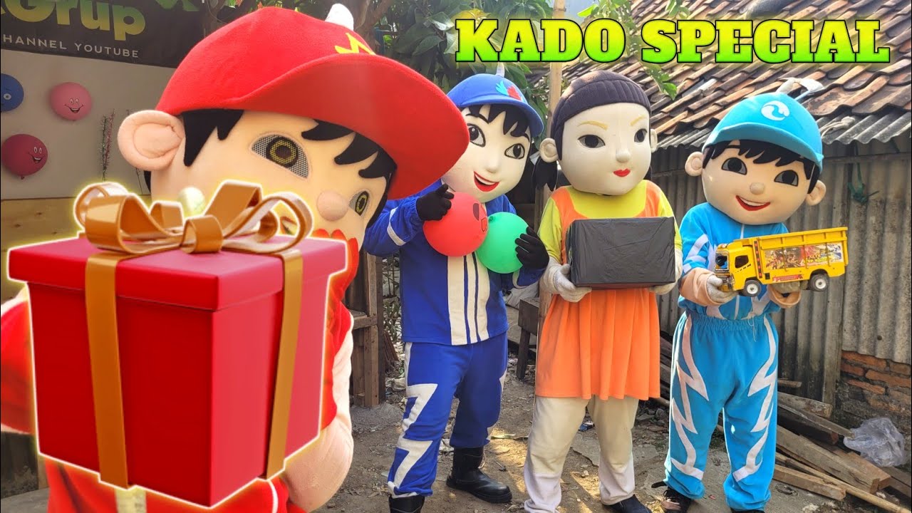 Kado Special Untuk Boboiboy | Drama Badut Boboiboy & Ondel Ondel Betawi | TeleBadut Eps.255