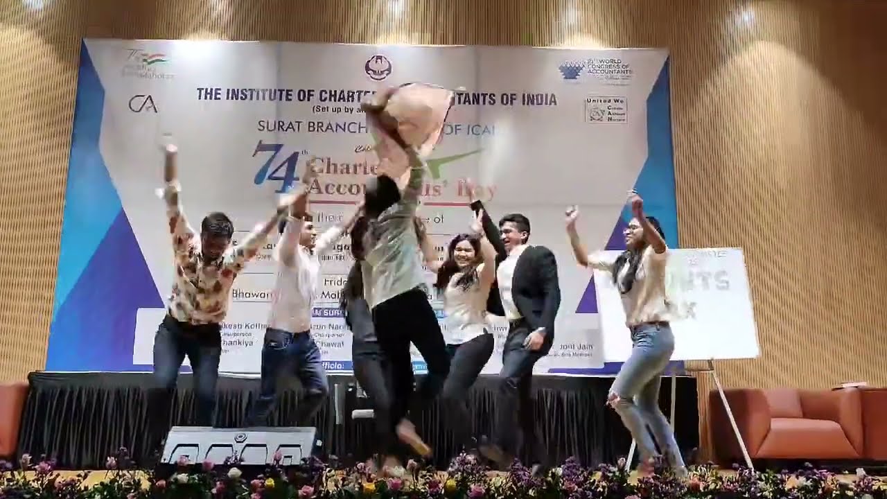 Life of a CA. Aspirant | Musical Skit | CA Day celebrations | By Surat Ex- WICASA committee | Surat