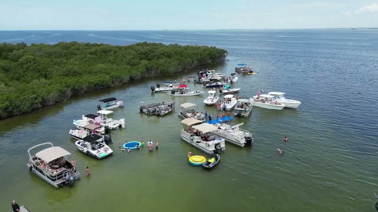 Beach Day at Sandy Hook in Crystal River Florida 5/23