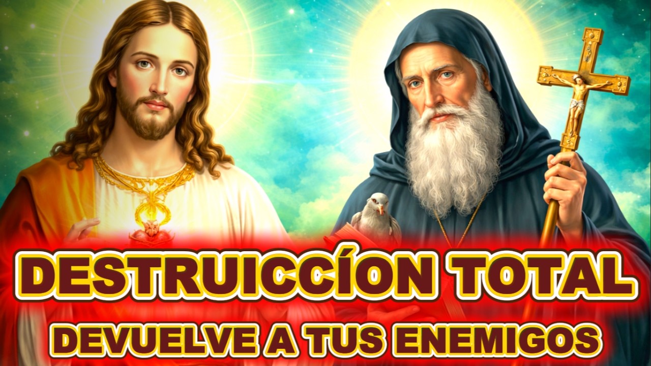 ♦️  Oraciones Poderosas a San Benito y a Dios para pedir protección contra fuerzas malignas💥