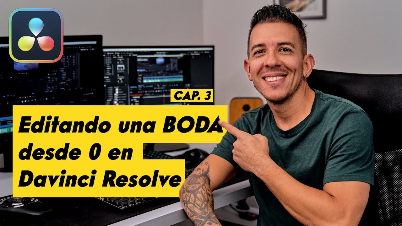 EDITANDO una BODA desde cero en Davinci Resolve. Capítulo 3