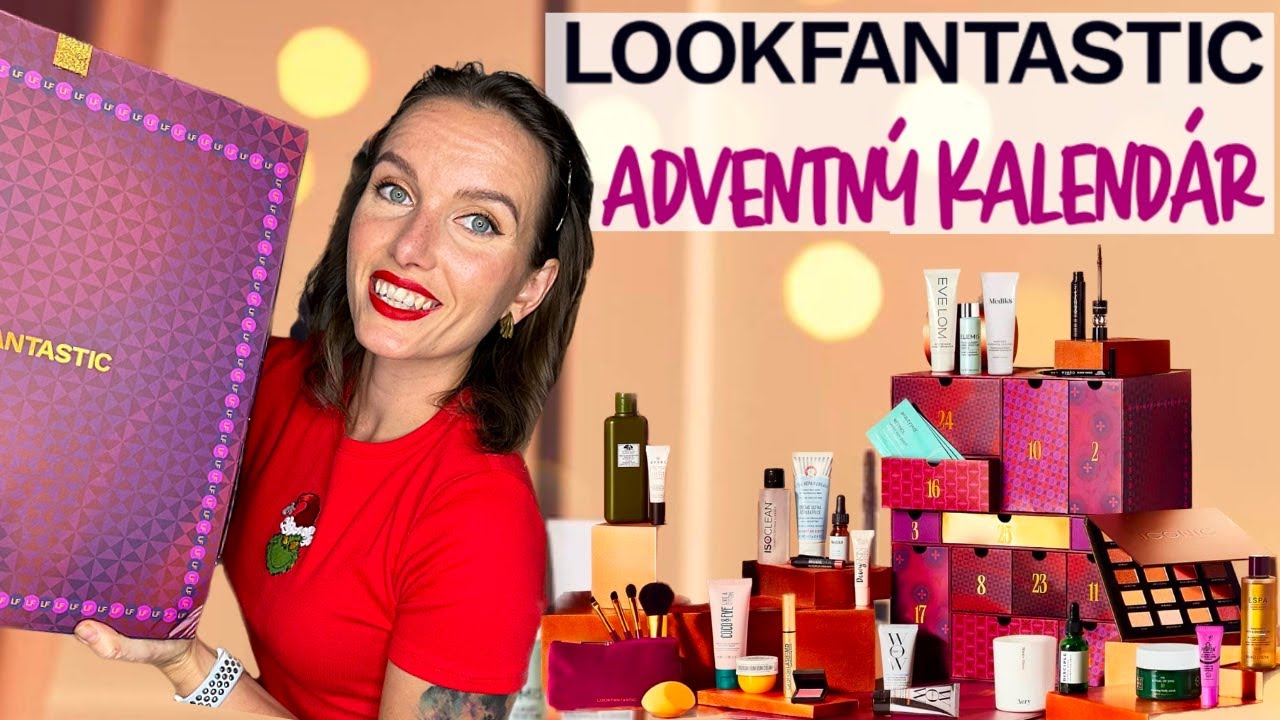 🎄✨ UNBOXING  |  LOOKFANTASTIC  adventný kalendár 2023 ✨