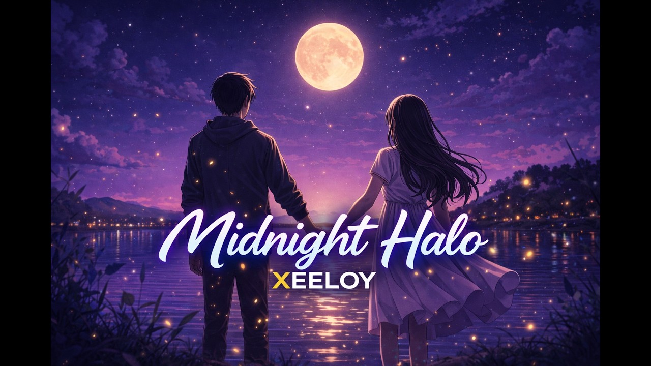 Midnight Halo 🌙 | Late Night Love Song | Lo-Fi Trap Vibes | XEELOY #newmusic #latenightmusic #lofi