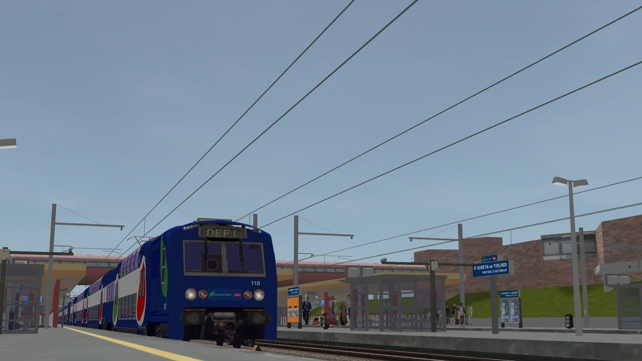 [Open Rails] Z 8800 Transilien UM - Suresnes-Mont Valérian
