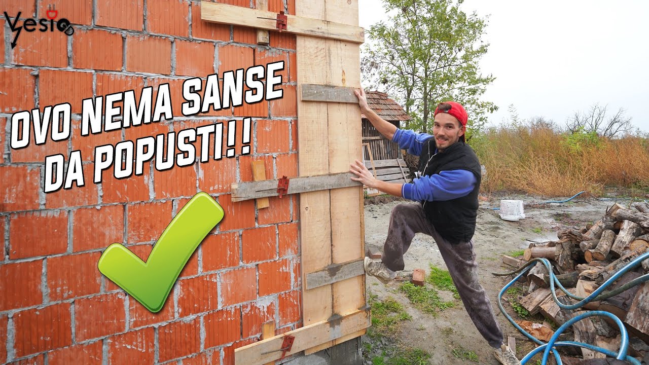 Salovanje i izlivanje betonskih stubova
