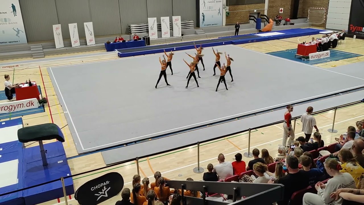 Jelling Teamgym mini2 Talentrækken 2.  runde Svendborg