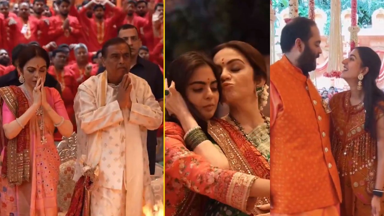 Mukesh Ambani, Nita Ambani, Radhika Merchant, Anant Ambani Celebrating Ganesh Chaturthi 2026