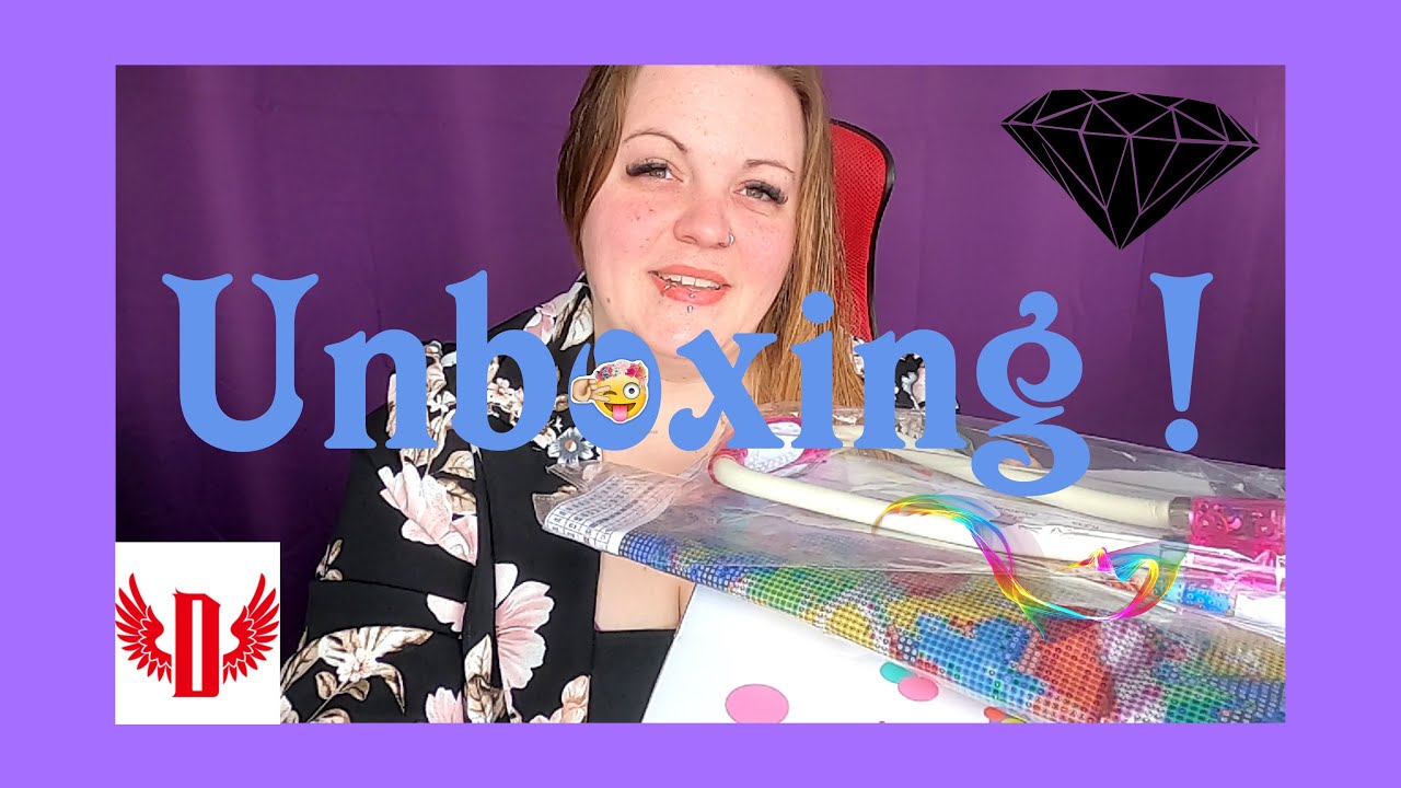 Unboxing #diamondartgift  ⁉️ Utile Ou Inutile 💎 [Diamond Painting]