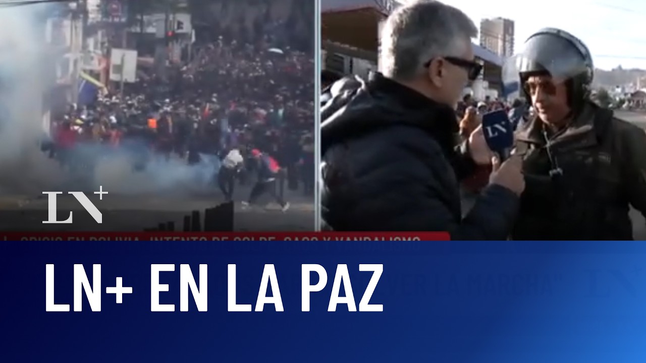 Crisis en Bolivia: ola de protestas, enfrentamientos y tensi&oacute;n