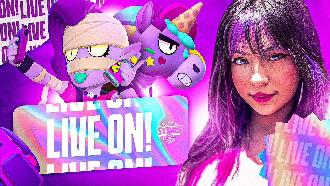 PRIMEIRA LIVE DE BRAWL STARS