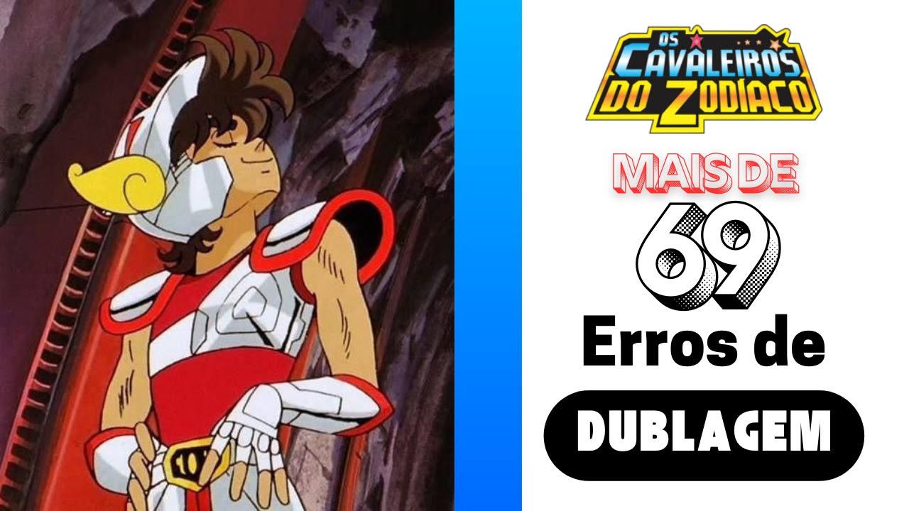 👉 60 ERROS ÉPICOS da Dublagem de Cavaleiros do Zodíaco (Gota Mágica)