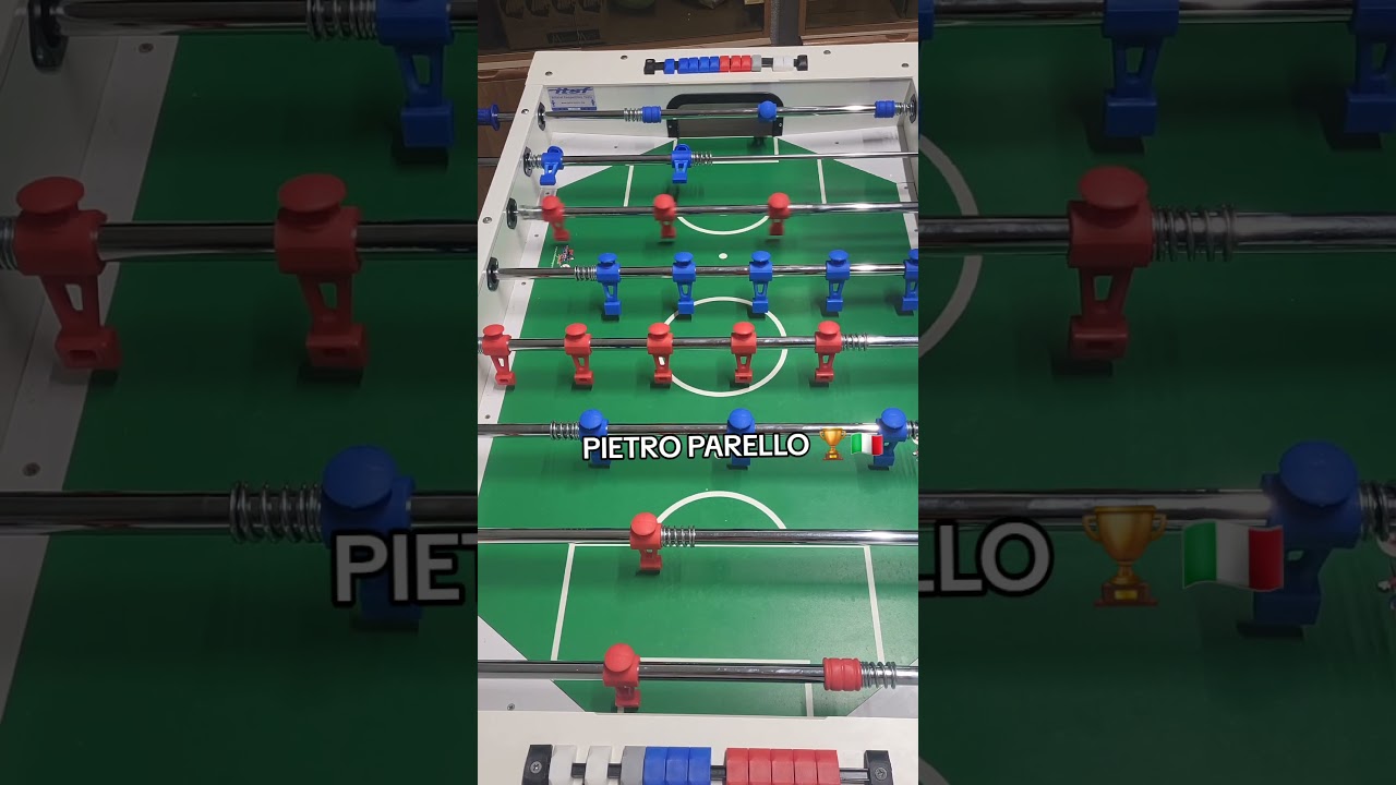 Pietro Parello tiri sul revolution.    #calciobalilla #foosball #biliardino #fyp #trickshot #licb