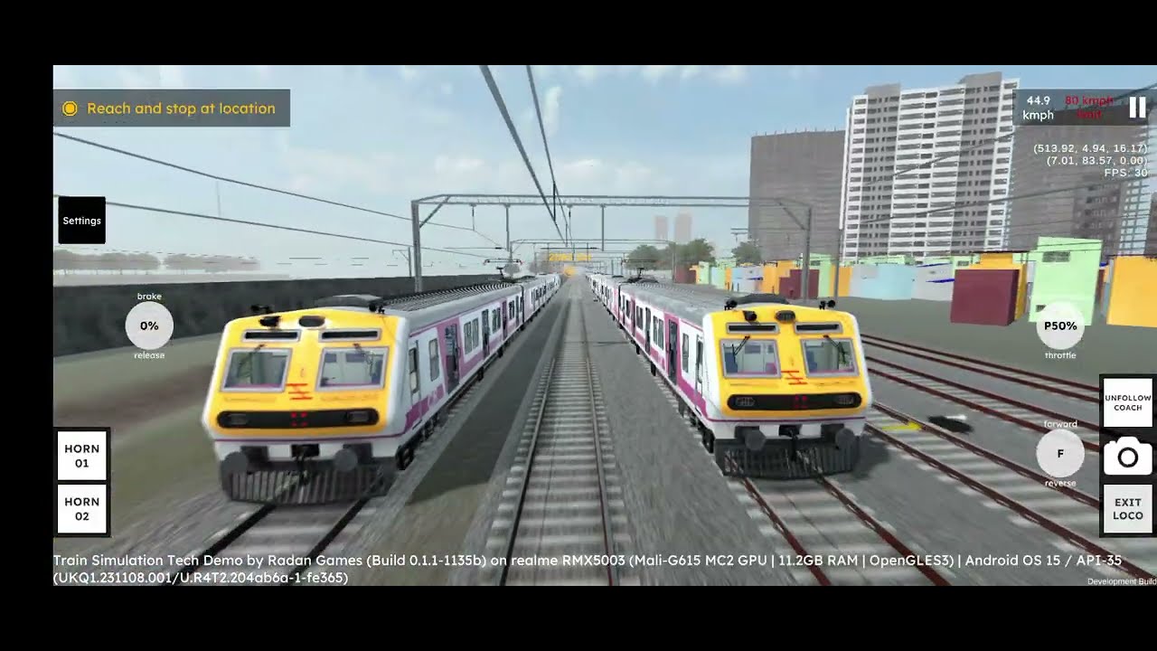 Train simulator game RG local 