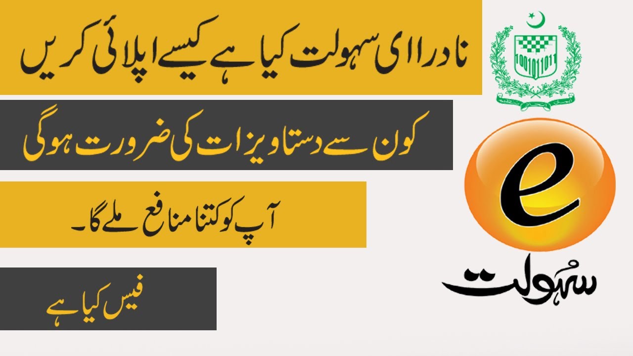 How to apply for NADRA e sahulat Franchise, Requirements and Fees