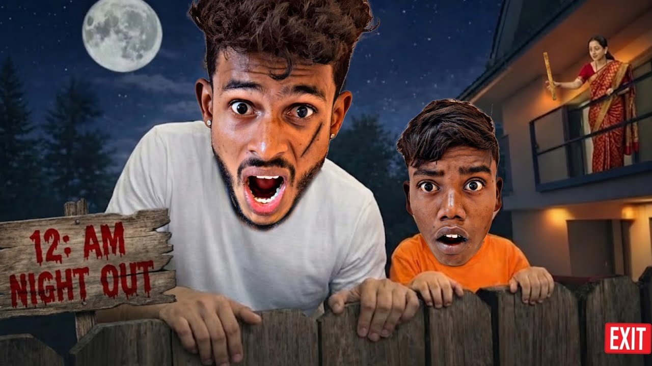 SNEAKING OUT AT NIGHT WITH CHOTU | NIGHT OUT CHALLNEG AT 2 :AM #factfireking 
