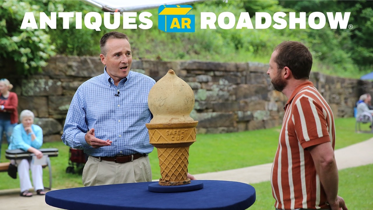 Season 29 Sneak Preview: 1960 Elvis Presley-signed Ice Cream Cone Display | ANTIQUES ROADSHOW