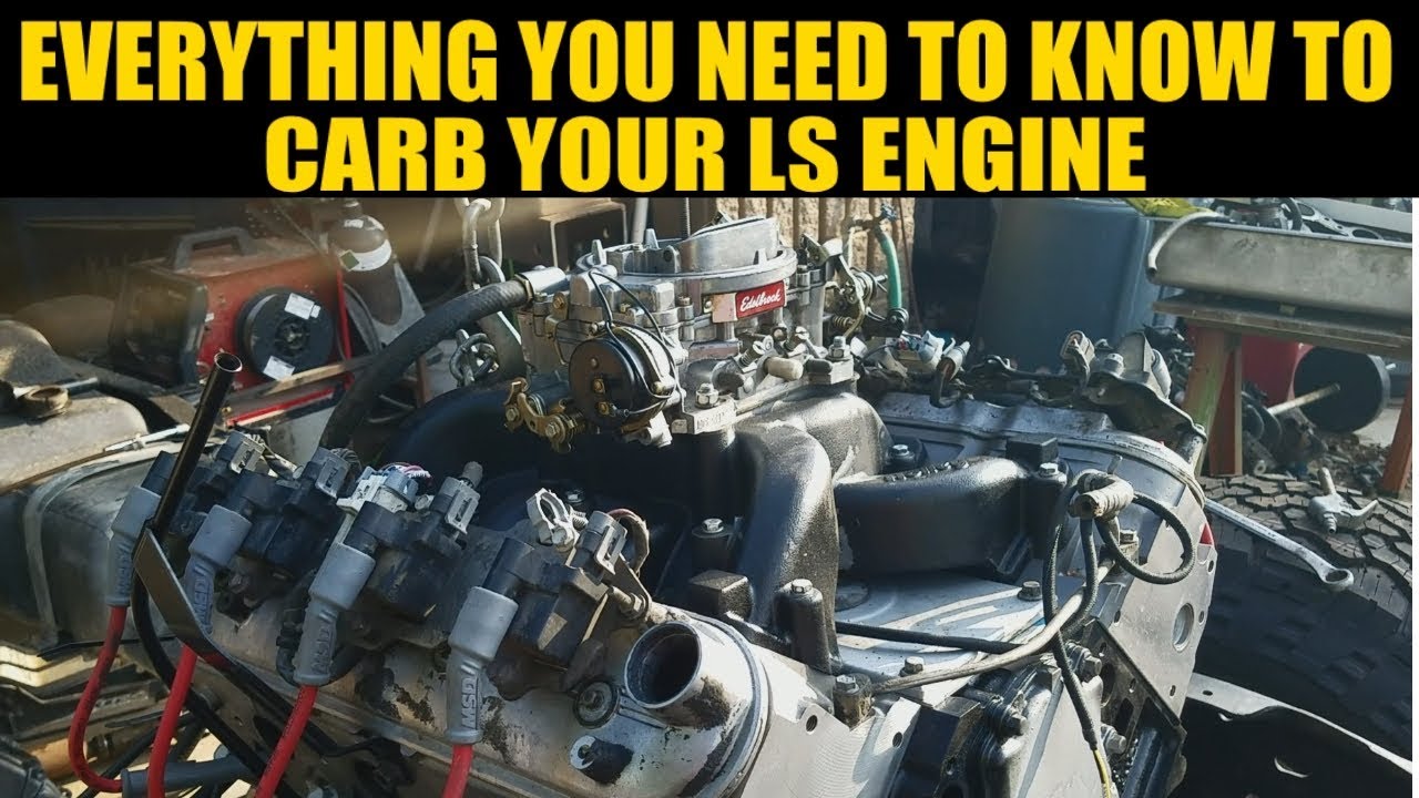 КАК УСТАНОВИТЬ КАРБЮРАТОР НА LS SWAP, LS1, LM7, LR4, LQ4, L33 | Карбюраторный LS | Карбюраторный ...
