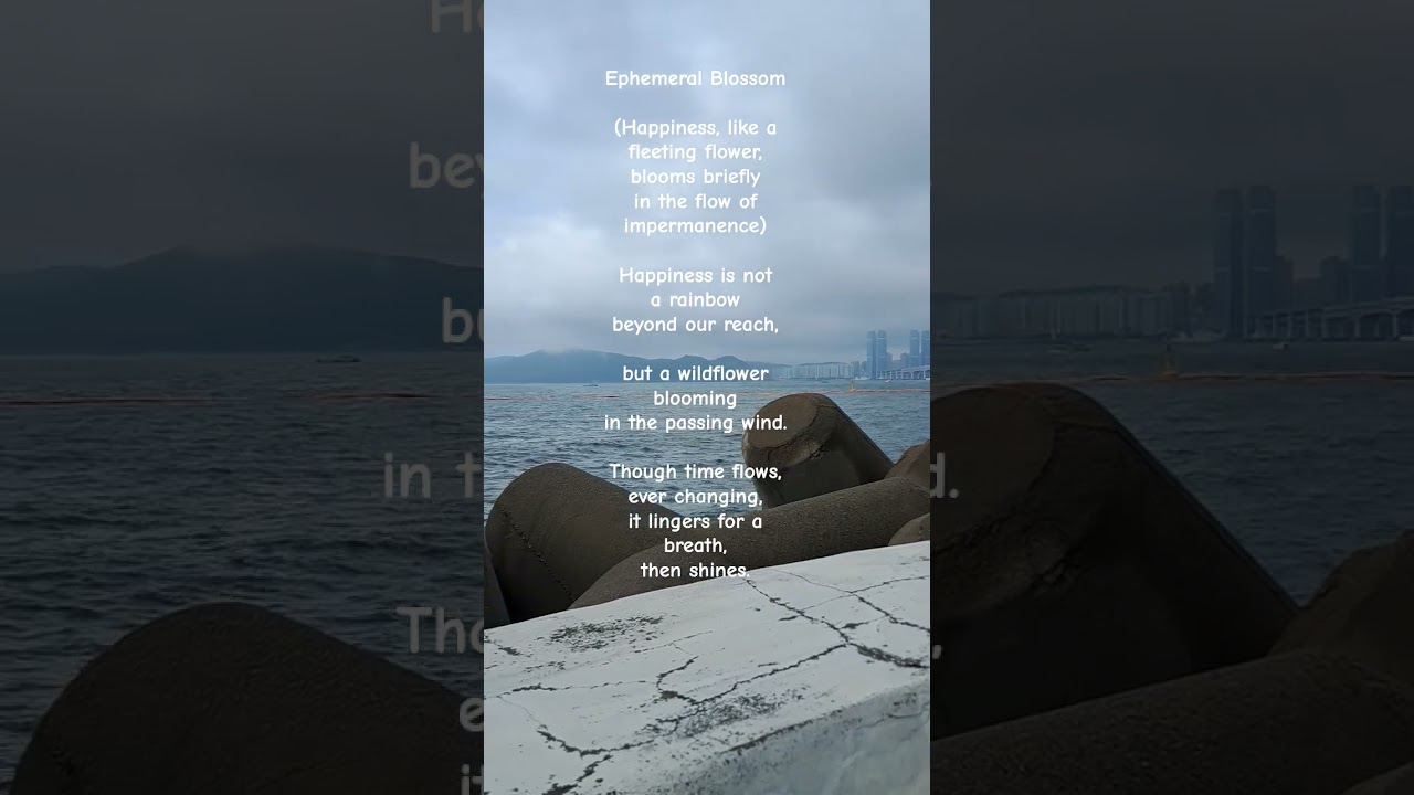 #Comforting Poem #Emotional Poem #Korean Poem #Healing Mind