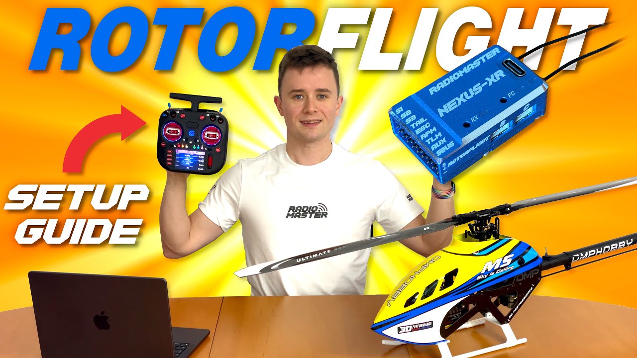 Rotorflight 2.2 FULL SETUP GUIDE | NEXUS-XR & TX15 | From Flash to Fly