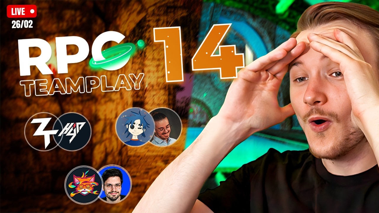 [LIVE] RPG TeamPlay #14 avec ZeratoR, Hyp, Gaspow, Khalen, Guill & Jimmyboyyy