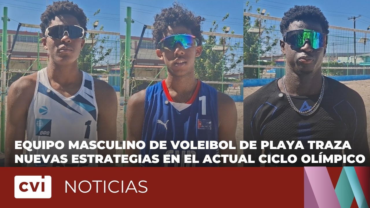 Equipo masculino de voleibol de playa traza nuevas estrategias en el actual ciclo olímpico