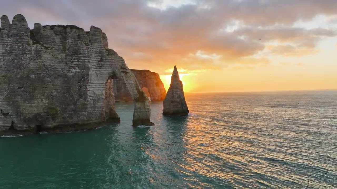 Les falaises d'Étretat