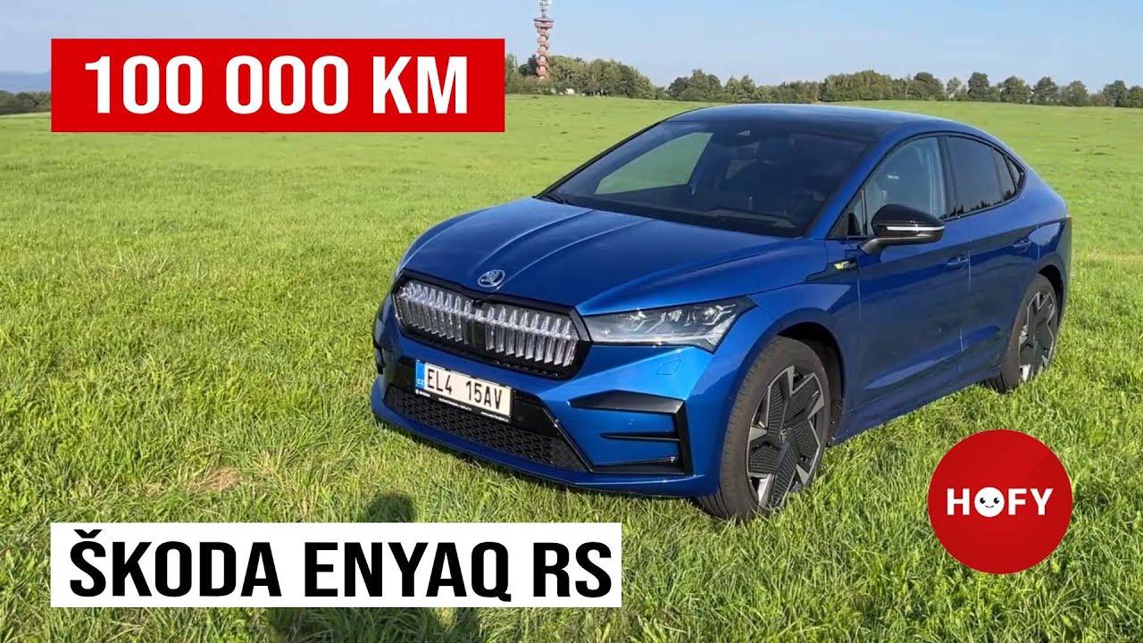 100 000 km se Škodou Enyaq RS