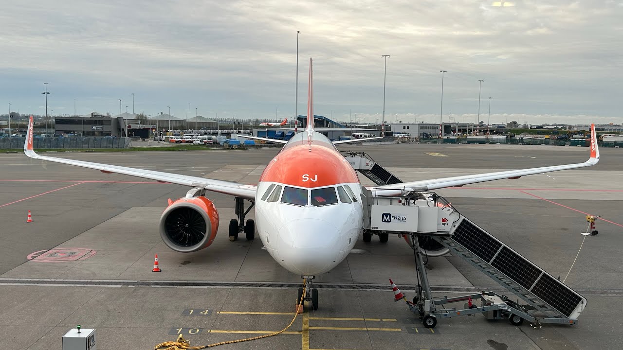 easyJet Flight Report Amsterdam to London Gatwick 21/03/2024