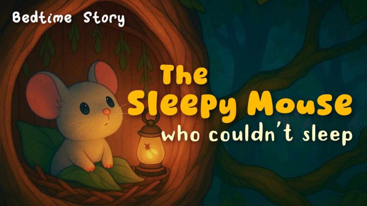 The Sleepy Mouse Who Couldn&rsquo;t Sleep 🐭💤 GENTLE Bedtime Story for Kids 