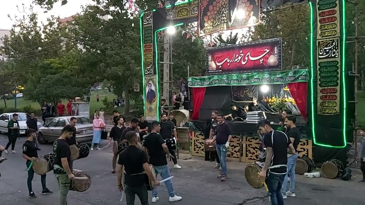 Moharram - Tehran - سينه زنى و تعزيه خوانى محرم  _ عاشورا تاسوعا