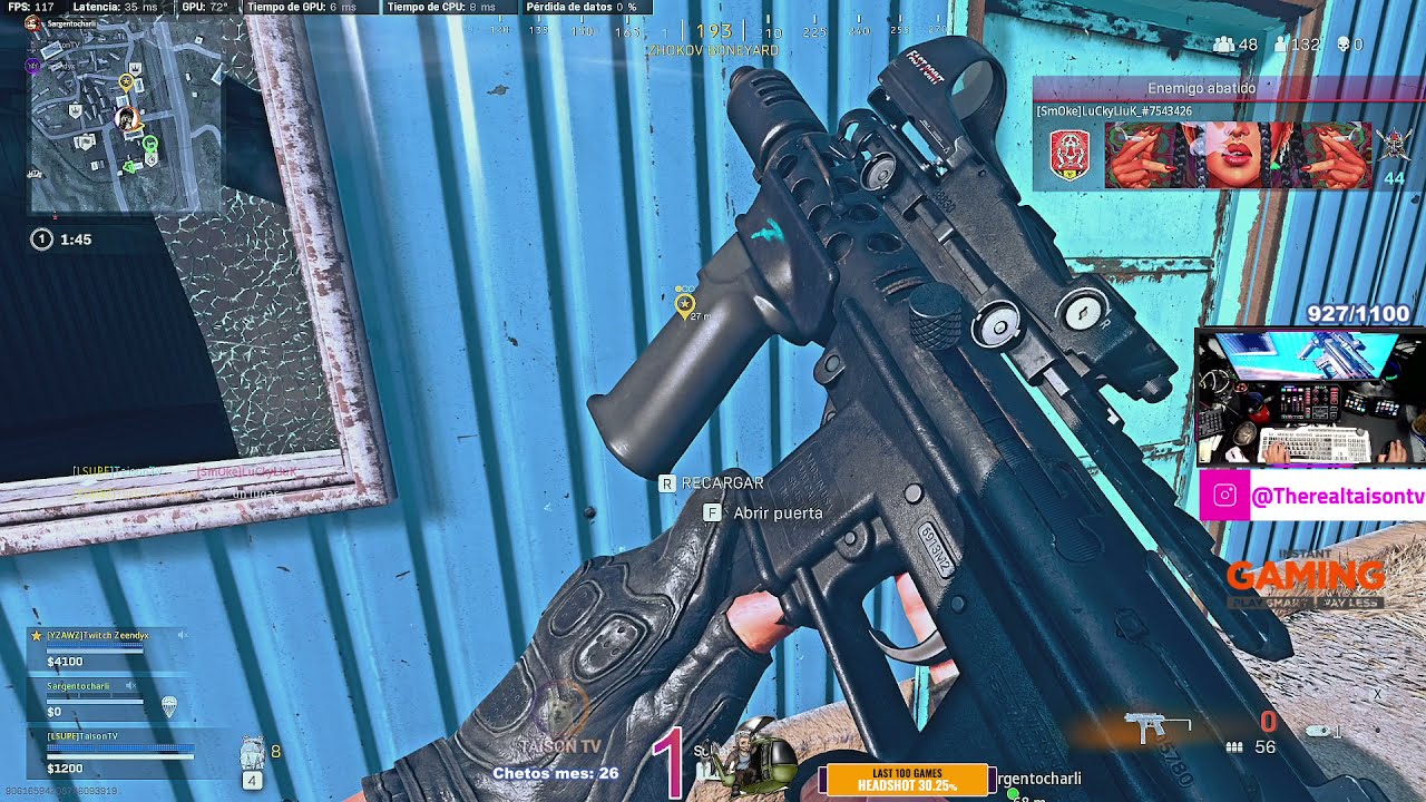 los pro players rusheando pal lopby tos!