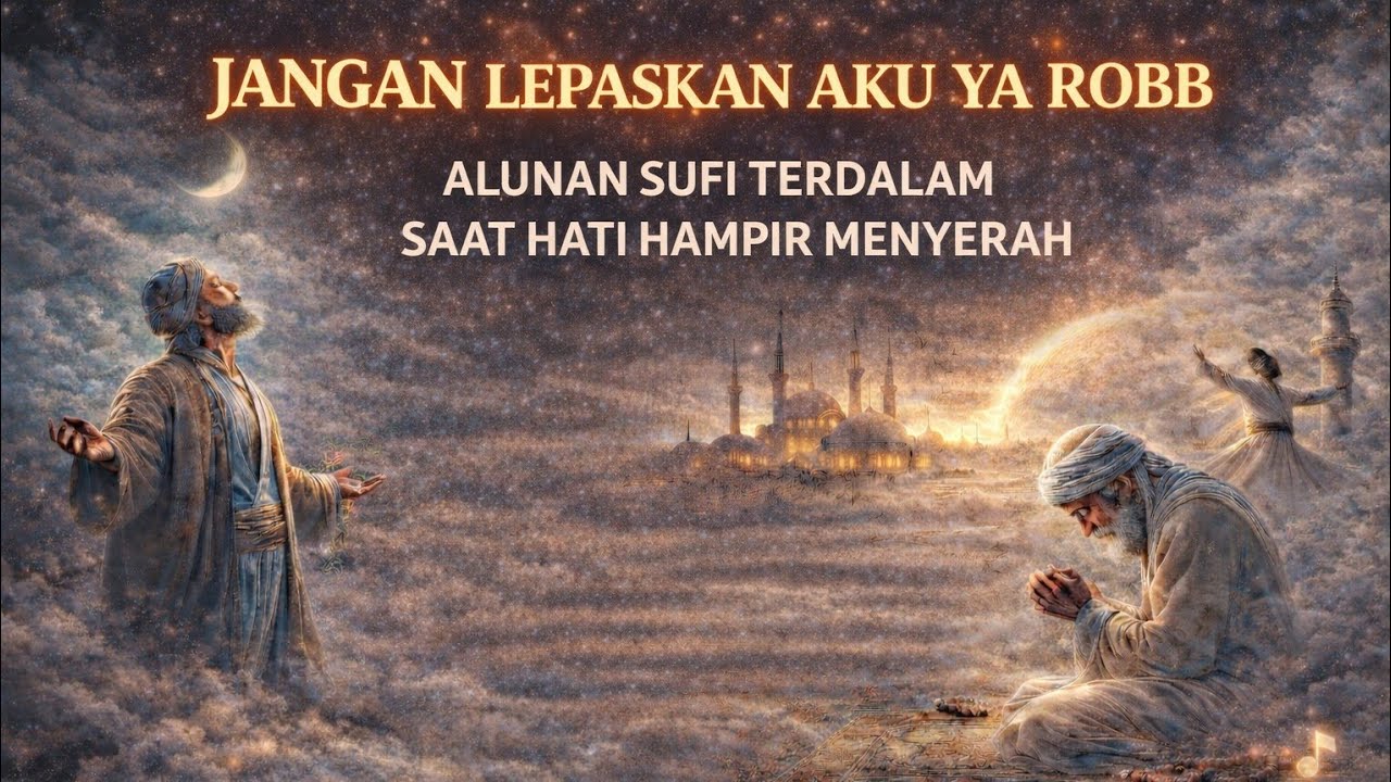 Jangan Lepaskan Aku Ya Rabb… Alunan Sufi Terdalam Saat Hati Hampir Menyerah