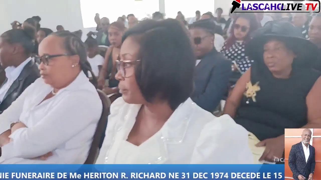 CEREMONIE FUNERAIRE DE Me HERITON R . RICHARD