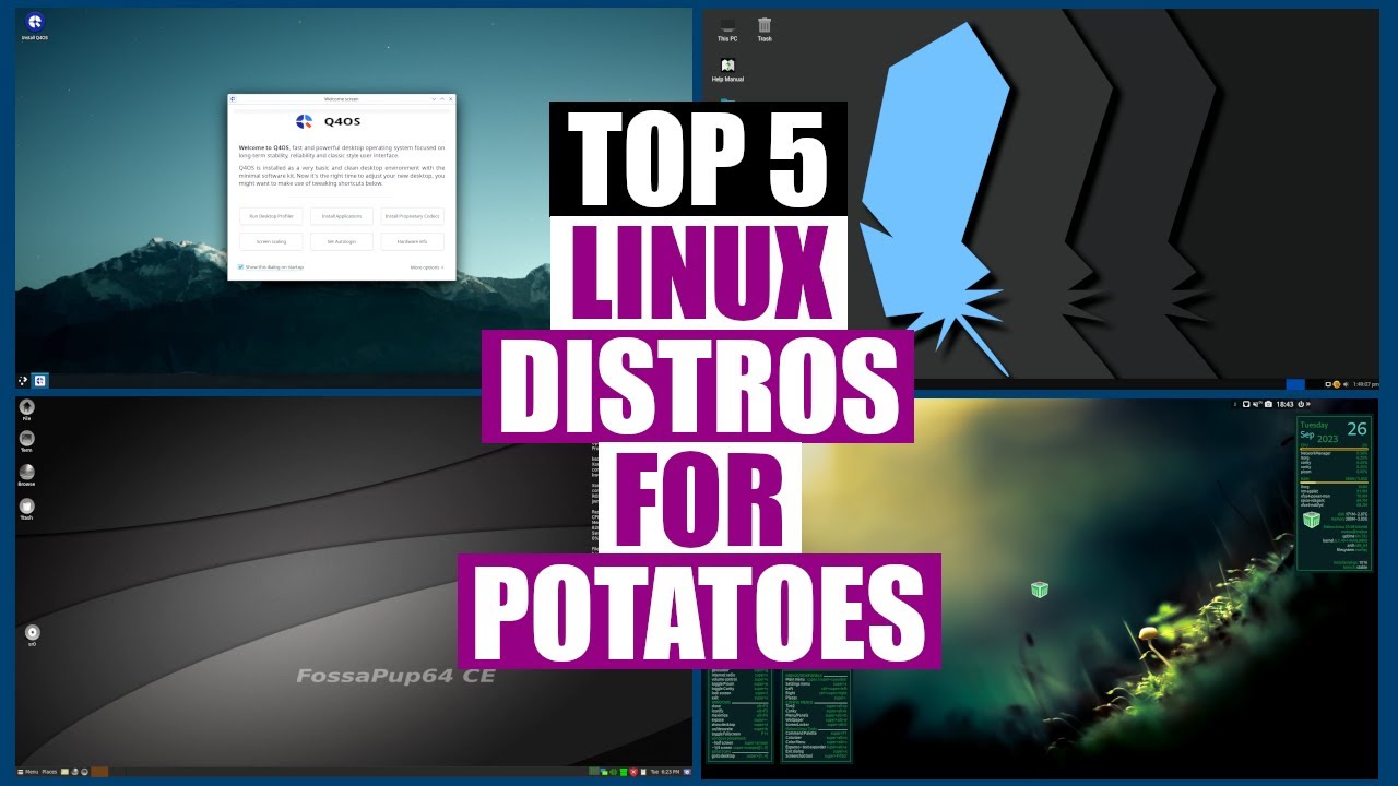5 лучших дистрибутивов Linux для старого оборудования