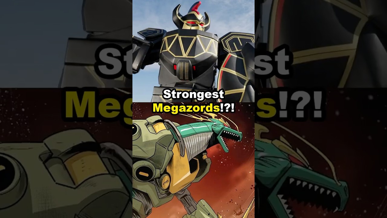 Сильнейшие Мегазорды в Могучих Рейнджерах #powerrangers #powerrangerszeo #shorts #mmpr #supersentai