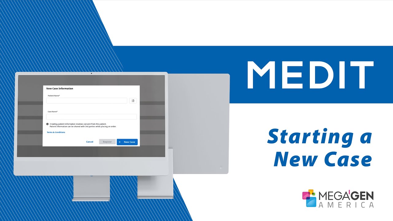 How to Start a New Case with Medit Link (Crown Case)