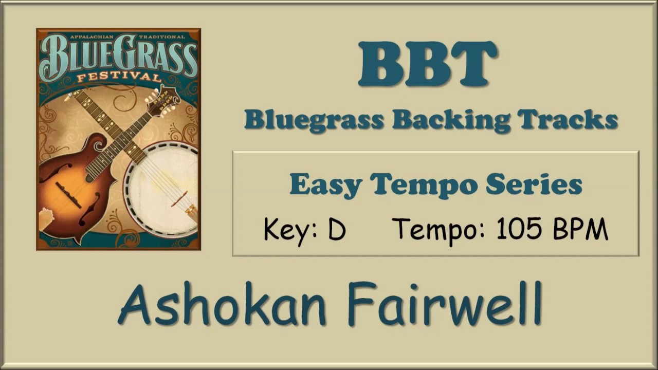 Ashokan Farewell waltz backing track