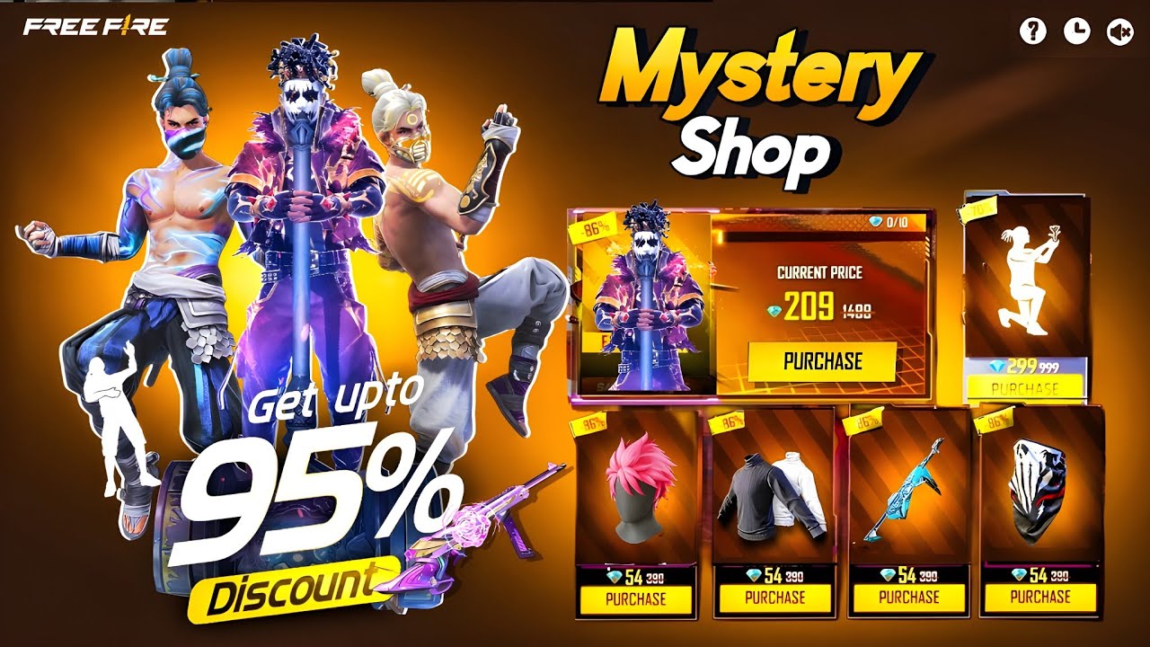 Next Mystery Shop Event Free Fire 🤯🥳| lol emote return | free fire new event | ff new event
