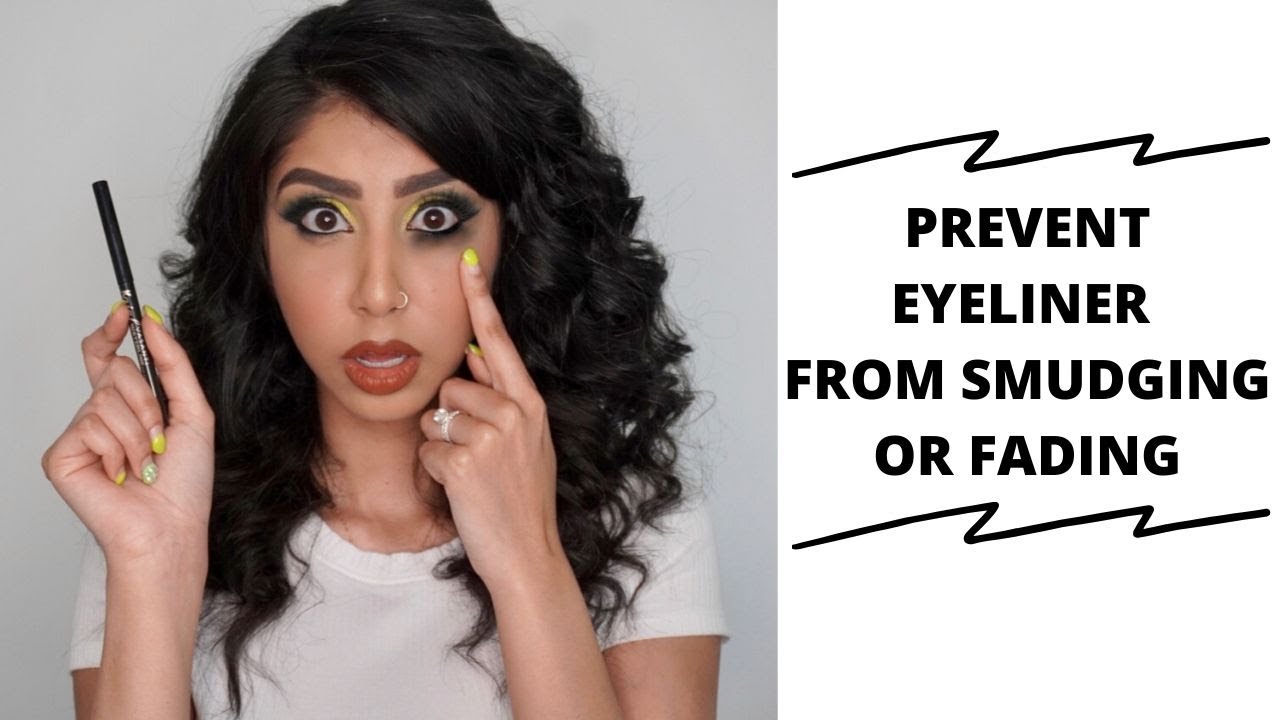 HOW TO STOP EYELINER FROM SMUDGING/FADING | Hemali Mistry