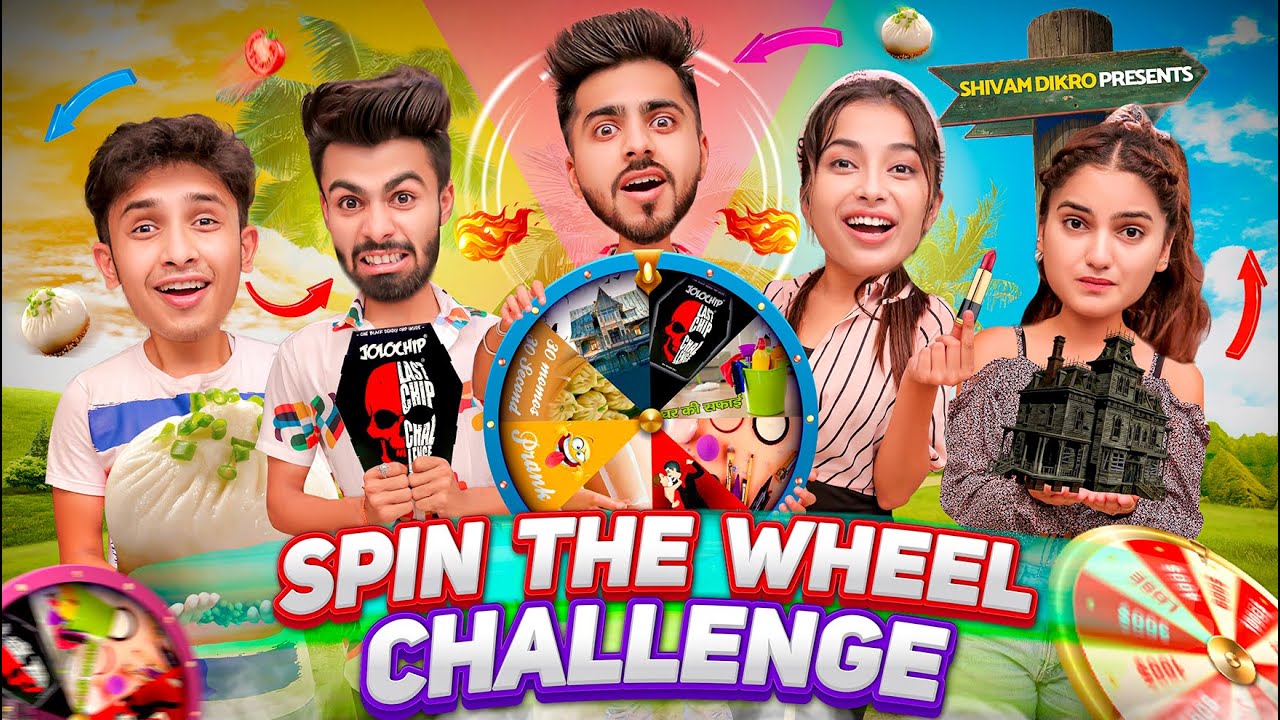 Spin The Wheel Challenge || Shivam Dikro