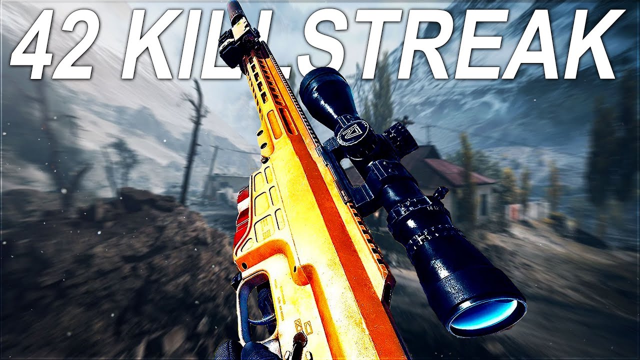 Battlefield 6 - 42 Killstreak w/ PSR on Liberation Peak [42-0] (No Commentary)
