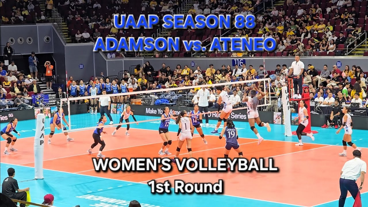 ADAMSON vs. ATENEO, Women's Volleyball, UAAP Season 88, 1st Round, February 15, 2026
