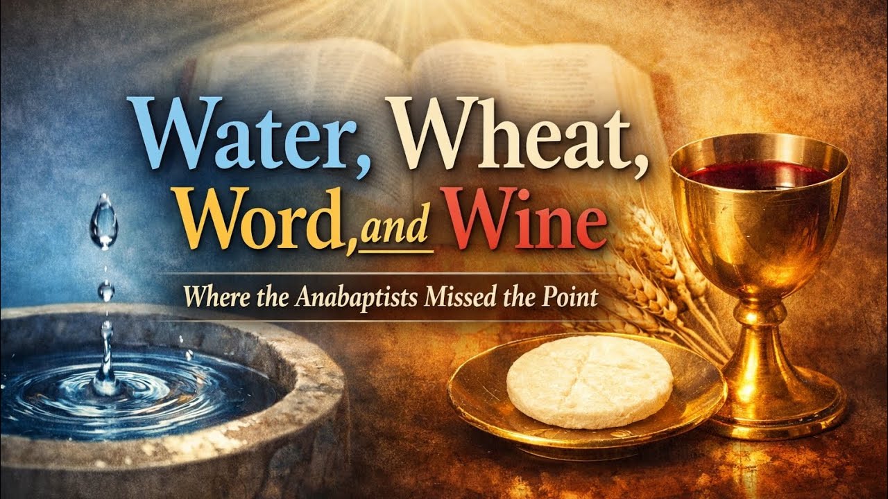 Anabaptists and the Means of Grace: The Lutheran Explanation
