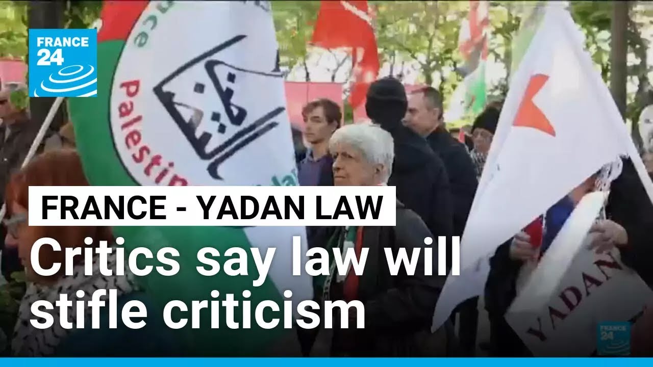 French MPs to debate antisemitism law that critics say will stifle criticism &bull; FRANCE 24 English