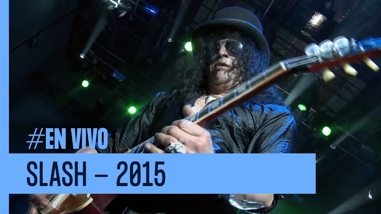 SLASH EN ARGENTINA | Mandarine Park 2015 | EXCLUSIVO VORTERIX